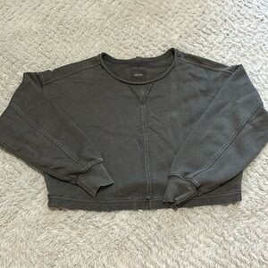Aerie dark grey sweater